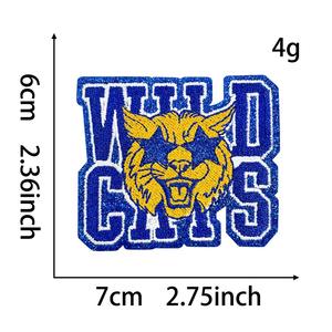 Parches Bordados Termoadhesivos <span class=keywords><strong>de</strong></span> los Kentucky Wildcats, Insignias Bordadas para Ropa, Gorras, Zapatos, Bolsos, Parche Personalizado para Coser - Product Image 5