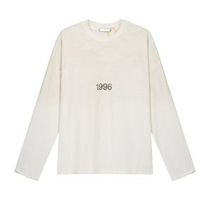 T-shirt unisexe ample à manches longues de haute qualité, style High Street 1996, 300 grammes, 100% coton peigné, motif lettres - Product Image 6