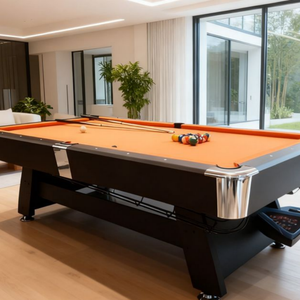Latest Design Customized Coin Operation Pool <b>Table</b> With Specific for Snooker Entertain Club WQ20260501804 Customizable Design Pe - Product Image 2