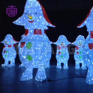 Customized Ip65 Waterproof 3d Snowman Led <b>Light</b> Decor Hot Sale Outdoor Diwali & <b>Christmas</b> Holiday Decorations - Product Image 6