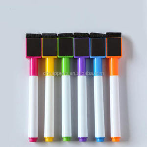 Fashion Custom School Office Use <b>Cheap</b> Plastic Magnetic Whiteboard Marker <b>Pen</b> with Eraser - Product Image 5