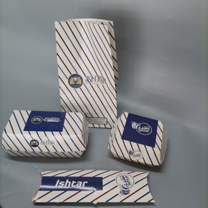 Cajas de papel desechables de 1mm para embalaje de comida rápida con logotipo personalizado alto para <span class=keywords><strong>sushi</strong></span> para pastel de manzana - Product Image 2