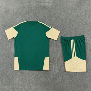 Uniformes de Fútbol de Verano 26/27 Madrid Conjunto de Uniforme de Entrenamiento de Manga Corta Camiseta de Fútbol Europeo Transpirable de Poliéster - Product Image 2