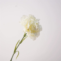 FL-996 Clavel Artificial de Alta Calidad, Flor Realista al Tacto, Centro de Mesa para el Hogar, Decoración para Bodas, Fiestas, Regalo para el Día de la Madre