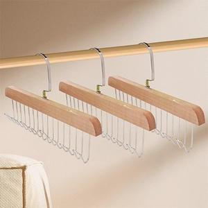 服装店多功能防滑挂衣架：可挂包、腰带、围巾、内衣，不留痕迹 - Product Image 1