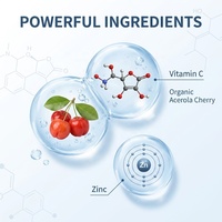 Vente en gros de patchs transdermiques à la vitamine C, marque privée OEM, patchs auto-adhésifs à libération prolongée, patchs topiques