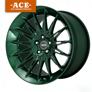 Jantes forgées personnalisées ACE T6061, jantes en aluminium vert foncé personnalisées pour Porsche BMW Audi <span class=keywords><strong>Mercedes</strong></span> Benz Mustang Supra - Product Image 1