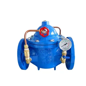 Anhui Manufacturer 300X PN16 Cast Iron Flange Type Flow Control Check Valve Slow Closed Check Valve