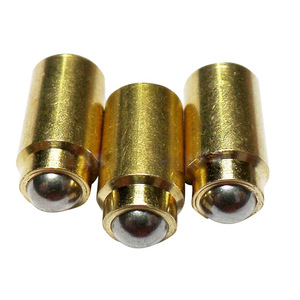 Copper Alloy Ball Head Plunger Screws M0.7 Round Head Smooth Surface Standard Use Grade A - Product Image 1