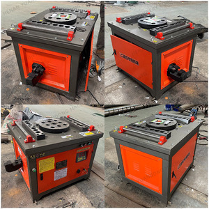 220V/380V rắn thanh thép thanh phẳng ren Máy uốn giá cả cạnh tranh CNC - Product Image 4