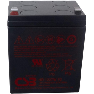 Batería de Respaldo UPS CSB HR1227W F2 12V 27W, Celda de 1.67V, 15 Minutos de Duración, Plomo-Ácido - Product Image 1