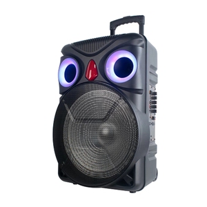 Altavoz activo profesional portátil, subwoofer, 40 vatios, el mejor altavoz con carrito, <span class=keywords><strong>15</strong></span> <span class=keywords><strong>pulgadas</strong></span>, con usb, sd, fm - Product Image 4