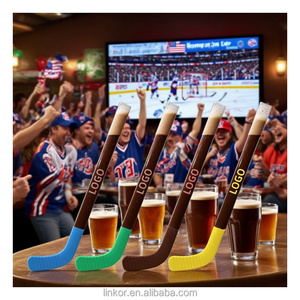 Vaso de Cerveza Reutilizable de Plástico Personalizable de 22 oz/650 ml con Diseño de Palo de Hockey, Regreso a Clases 2025, Recuerdo de la NHL/AHL - Product Image 5