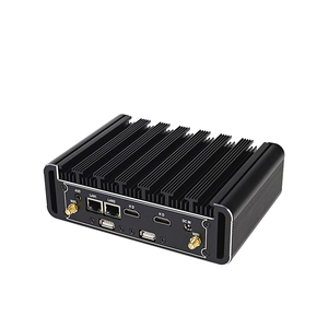 Nouveau mini PC industriel sans ventilateur, processeur Intel Core i5 de 4e à 13e génération, double LAN, ports COM, WIN10, SSD, garantie 1 an - Product Image 1