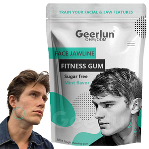 Geerlun Facial Fitness Mastic Gum 13X Harder Jawline Ejercicio Ultra Tough Hard Jawline Chewing Gum - Product Image 1