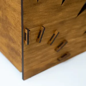 Hot Bán Gỗ Văn Phòng Fan Định Hình Tập Tin Tổ Chức Máy Tính Để Bàn Lưu Trữ Tập Tin Sorter A4 Thư Khay Tập Tin Văn Phòng Tổ Chức - Product Image 4