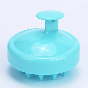 Luma Eco Friendly Wheat Straw Haar Kopfhaut <span class=keywords><strong>Massage</strong></span> gerät Shampoo Pinsel mit weichen langen und flexiblen Silikon borsten Haarpflege - Product Image 6