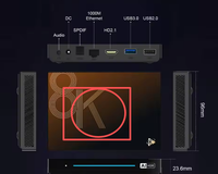 Android TV Box Global 4K UHD HDR10+ con WiFi de Doble Banda, Google Play y Actualización OTA