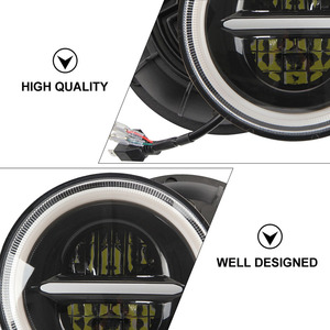 LELANPU Faro LED Rotondo da 7 Pollici per Moto e Fuoristrada, Accessorio per Jeep Wrangler - Product Image 6