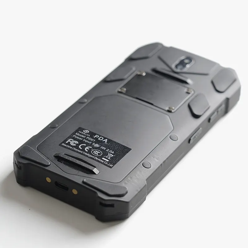 PD01 نظام تشغيل أندرويد 11 محطة محمولة ذكية صناعية PDA NFC WIFI 4G BT GPS لمس تكاثف