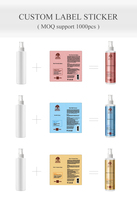 Logotipo personalizado de Arganmidas, cuidado del cabello natural, peso ligero, protección contra el calor, spray para el cabello