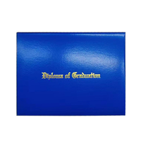 Carpeta Porta Certificados de Cuero A4 Personalizada de Alta Calidad, Moderna, con Impresión Digital, Logotipo Personalizado, para Graduación y Negocios