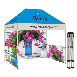 0710 Printed Steel Trade Show Tent Roof Top Gazebo for Outdoor Events Pop-Up Canopy for Advertising Promotions on Sale