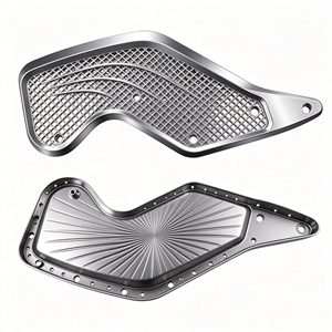 Protector Lateral de Chasis para Moto de Acero Inoxidable/Aluminio Mecanizado por CNC, Cubierta de Carenado Estampada Personalizada Hecha a Medida Según Sus Necesidades - Product Image 1