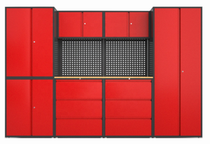 Usine JZD Armoire de rangement de <span class=keywords><strong>garage</strong></span> en métal Système d'organisation de l'établi Armoire à outils Armoire murale Boîte à outils - Product Image 2