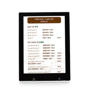 <span class=keywords><strong>Comercio</strong></span> al por mayor personalizada <span class=keywords><strong>restaurante</strong></span> menú LED cubre barato - Product Image 5