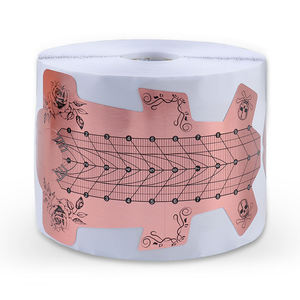 <span class=keywords><strong>BQAN</strong></span> Muestra OEM Oro Rosa 200g Aluminio Pegamento fuerte Gel UV Papel grueso Extensión de uñas Forma dual Forma de uñas acrílicas - Product Image 3