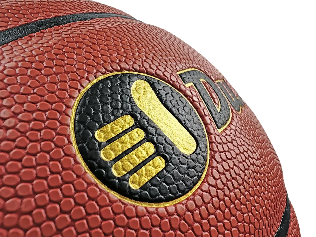 Ballon de basket-ball personnalisé en cuir microfibre pour entraînement de basket-ball taille 7