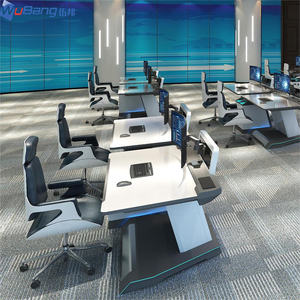 Escritorio de estilo moderno, precio de fábrica, diseñado ergonómicamente para Boss <span class=keywords><strong>Office</strong></span> Commercial Place Control Room - Product Image 5