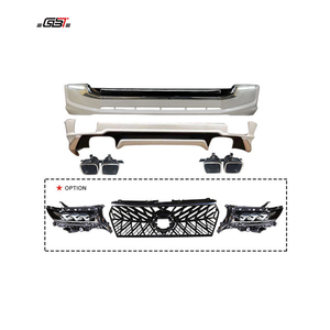 GBT ชุดอัปเกรด150ปราโด้ชุดบอดี้ท่อไอเสียกันชนหน้า/หลังสำหรับ<span class=keywords><strong>2018</strong></span> Toyota <span class=keywords><strong>Land</strong></span> <span class=keywords><strong>Cruiser</strong></span> <span class=keywords><strong>Prado</strong></span> Facelift Fj150 - Product Image 2