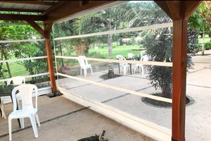 Persiana de PVC para Patios de balcón, cortina transparente de PVC, tamaños personalizados disponibles - Product Image 6