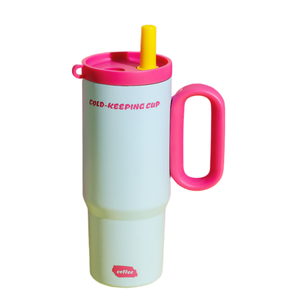 High Quality Giant Stainless <b>Steel</b> Vacuum Tumbler 316 Car Mug with Straw Large Capacity Hot Cold <b>Water</b> <b>Bottle</b> Travel Cup - Product Image 1