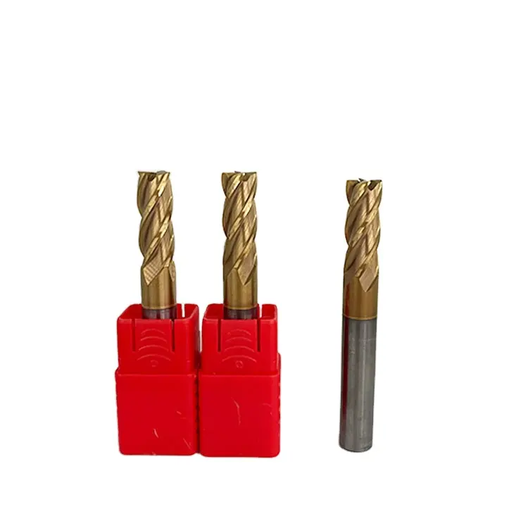 Bkea d1.5 * 4.5 * D4 * 50L Carbide nóng bán tungsten carbide phay Cutter công cụ CNC 4 Flutes phẳng End Mill