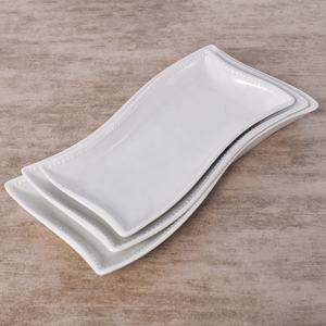 Precios de fábrica, soporte duradero para platos de pastel de 3 niveles, platos de cena a granel baratos de cerámica con estante - Product Image 5