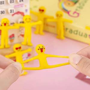 Fidget Toys TPR <span class=keywords><strong>emoji</strong></span> Pull sfogo Action Figures bomboniere giocattolo in Gel sensoriale Set giocattolo <span class=keywords><strong>per</strong></span> bambini e <span class=keywords><strong>adulti</strong></span> Stress sollievo <span class=keywords><strong>per</strong></span> l'autismo - Product Image 3