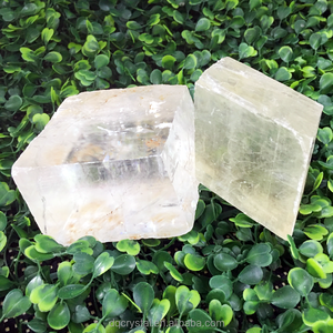 Cubo di Calcite Bianca Naturale Trasparente, Cristallo Curativo, Pietra Grezza di Calcite Bianca per Decorazione e Regalo - Product Image 5