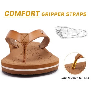Xmistuo <span class=keywords><strong>Infradito</strong></span> da Yoga da <span class=keywords><strong>Donna</strong></span> con Suola Spessa, Supporto Arco Plantare, Traspiranti, Asciugatura Rapida, in Pelle, con Suola Esterna in EVA, per l'Estate, Moda Transfrontaliera - Product Image 5