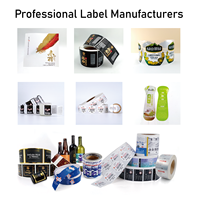 Notice d'instructions en vinyle coloré personnalisée Etiquette d'avertissement de livret multicouche pelable pour fond de bougie alimentaire Autres produits