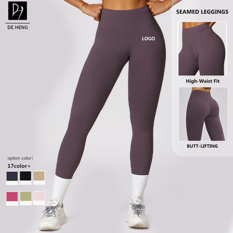 2026 High Waist 4 Way Stretch Butt Lifting Gym Woman Running Fitness Sports Wear Breathable Yoga Leggings