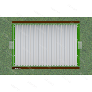 Zware PVC opblaasbare boog sporttent multi-sport locatie koepel beschuttingstent - vier seizoenen waterdicht dubbelwandig 3000mm+ - Product Image 6