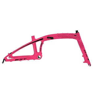 เฟรมจักรยานพับได้คาร์บอนใหม่ ขนาด 20 นิ้ว พร้อมดิสก์เบรก สำหรับจักรยานเสือภูเขาและจักรยานถนน + โช้ค ขนาด 20 นิ้ว สำหรับจักรยานพับขนาดเล็ก เฟรมพับได้สำหรับการเดินทาง - Product Image 1