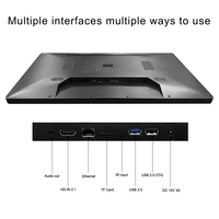 Canzone 15.6'' 21.5'' 24'' 32'' Schermo LCD per Menu Digitale e Pubblicità, PC All-in-One Android 9.0, Display 1920x1080P