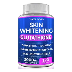 OEM Làm Trắng Da Thuốc Công Thức Mạnh Mẽ Của L-Glutathione Lightening Chăm Sóc Sức Khỏe Bổ Sung