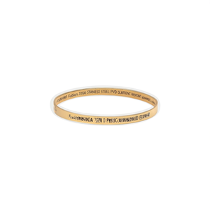 กำไลข้อมือแฟชั่น สแตนเลสสตีล 316L ชุบทอง PVD ทนทาน เป็นมิตรต่อสิ่งแวดล้อม - Product Image 2