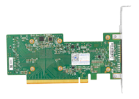 PCIe 4,0x16 A 4 puertos Adaptador de interruptor de expansión NVMe de SFF-8654