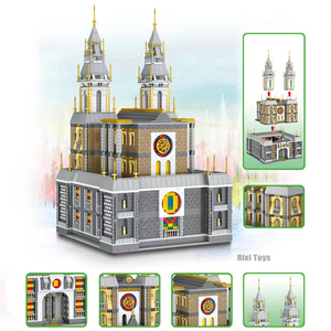 ZHE GAO 00967 église médiévale européenne Mini château <span class=keywords><strong>de</strong></span> <span class=keywords><strong>chevalier</strong></span> briques modulaires jouets pour fille cadeau d'anniversaire ensembles <span class=keywords><strong>de</strong></span> blocs <span class=keywords><strong>de</strong></span> construction - Product Image 4